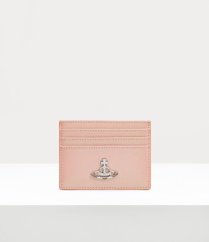 Vivienne Westwood PEARLISED LEATHER CARD HOLDER